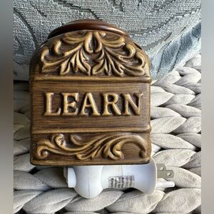 Scentsy Learn, Live, Laugh, Love Plug In Wax Candle Warmer